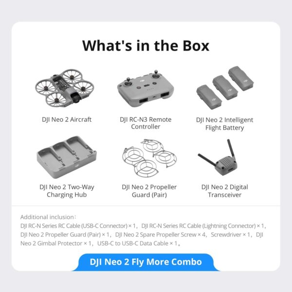 61JFj-XaEaL._AC_SL1500_ DJI Neo 2 Fly More Combo